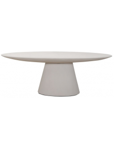 ovalt havebord moderne havemøbler 2