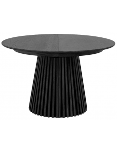 Rundt spisebord med udtræk 2