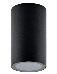 påbygningsspot sort udendørslamper udendørs loftlamper spot gu10 2