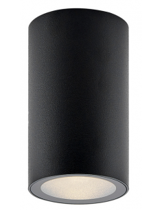 påbygningsspot sort udendørslamper udendørs loftlamper spot gu10