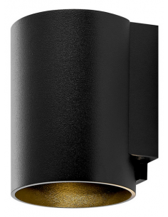 udendørslamper udendørs væglamper sort gu10 led 2