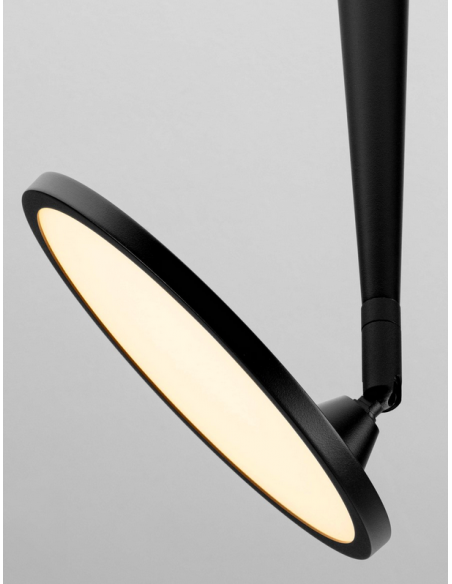 loftlampe sort led design spisebord