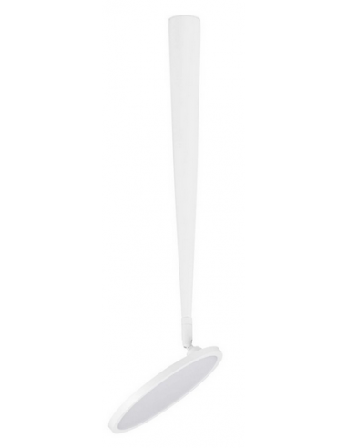 loftlampe hvid led design spisebord