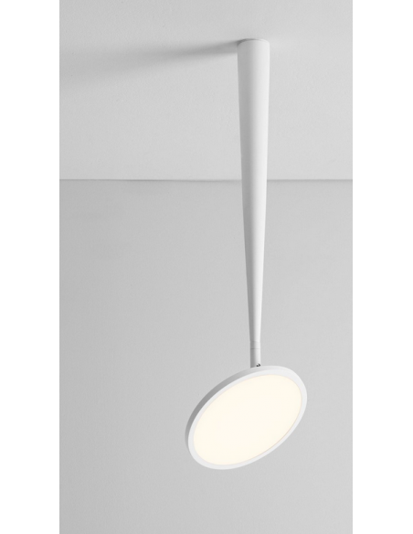 loftlampe hvid led design spisebord