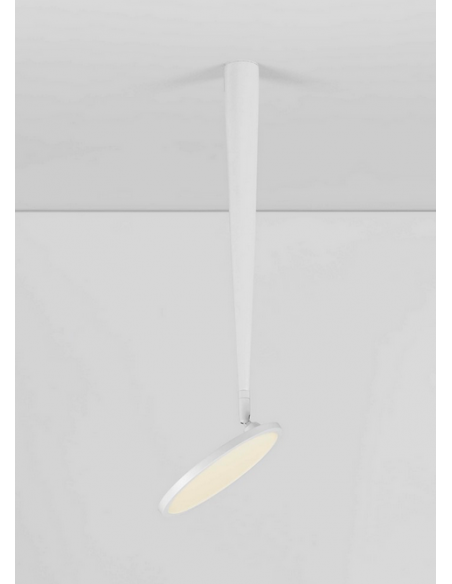 loftlampe hvid led design spisebord