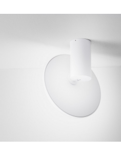 påbygningsspot hvid led design 2