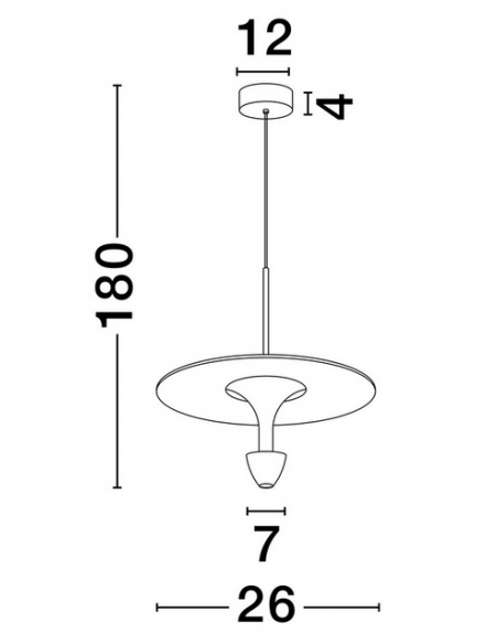 loftlampe moderne design led spisebord pendellampe