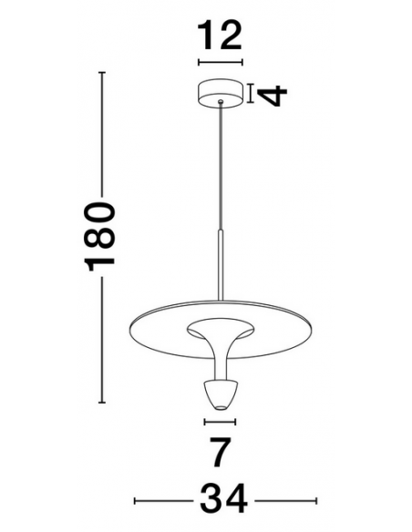 loftlampe moderne design led spisebord pendellampe