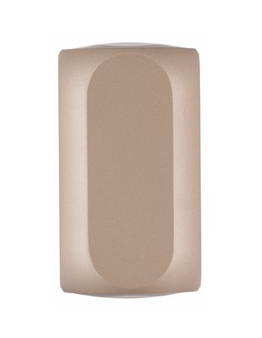 ELLi Væglampe up/down i aluminium H10,5 cm 8W LED - Satineret guld beige