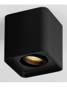 påbygningsspot sort gu10 2