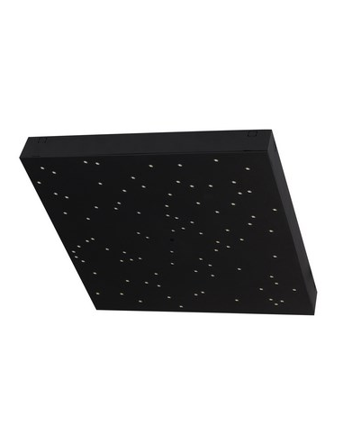 CIELO Stjernehimmel lampe i kunststof 30 x 30 cm 1 x 8W LED - Mat sort