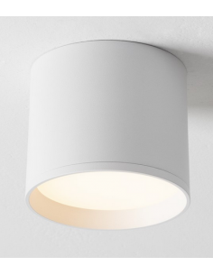 påbygningsspot hvid led 2