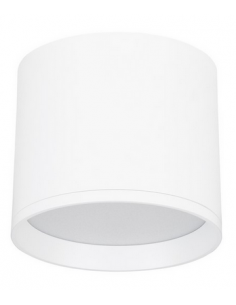 påbygningsspot hvid led