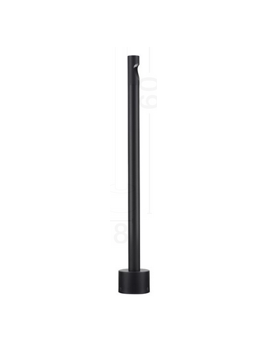 LUXOR Udendørs bedlampe i aluminium H60 cm 4W LED - Mat sort