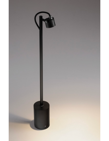 udendørs bedlamper led sort