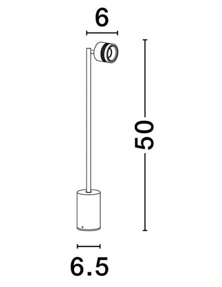 udendørs bedlamper led sort