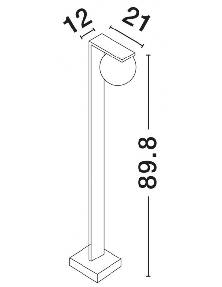 udendørs bedlamper led sort udendørslamper