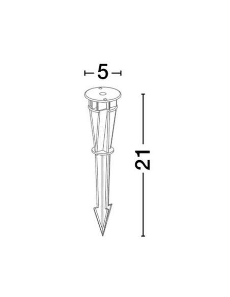 udendørs bedlamper led spyd udendørslamper