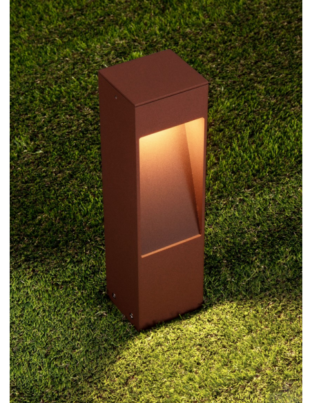 udendørs bedlamper led corten udendørslamper