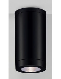 udendørs loftlamper påbygningsspots spots led sort 2