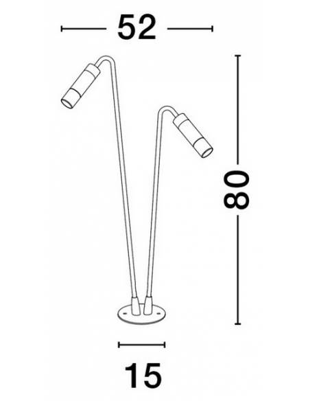 udendørs bedlamper led spyd udendørslamper sort