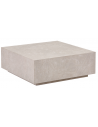 Sofabord i MDF 95 x 95 cm - Beige marmoreret