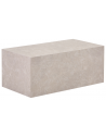 Sofabord i MDF 95 x 50 cm - Beige marmoreret