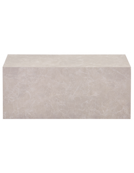 sofabord moderne design beige marmor