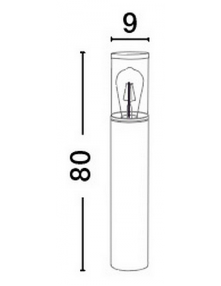 udendørs bedlamper e27 sort udendørslamper