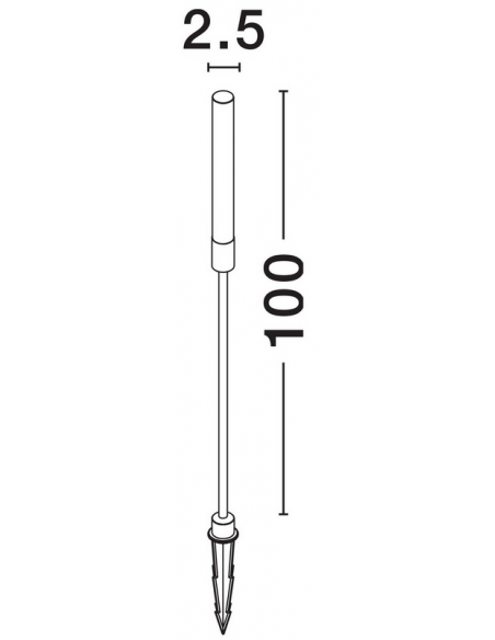 udendørs bedlamper led spyd udendørslamper