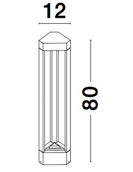 udendørs bedlamper led sort udendørslamper