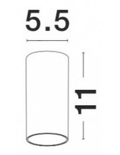 udendørs loftlamper påbygningsspots spots led hvid 2