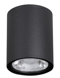 udendørs loftlamper påbygningsspots spots led sort