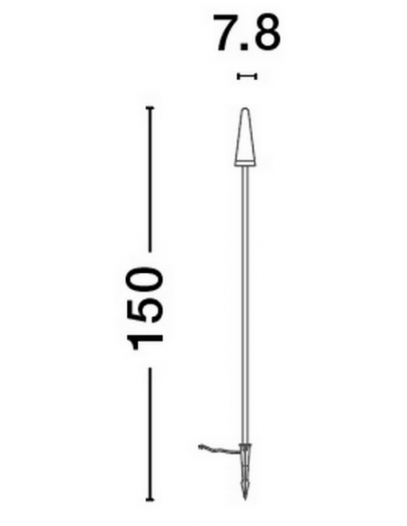 udendørs bedlamper led spyd udendørslamper