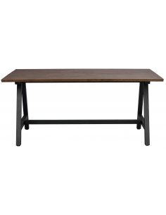 rowico home spisebord i moderne design af egetræ plankebord 2