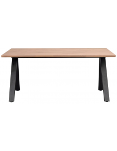 rowico home spisebord i moderne design af egetræ plankebord 2