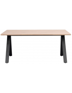 rowico home spisebord i moderne design af egetræ plankebord 2