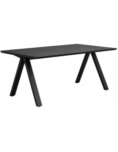 rowico home spisebord i moderne design af egetræ plankebord