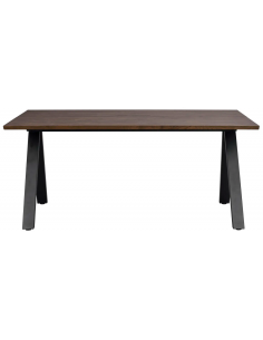 rowico home spisebord i moderne design af egetræ plankebord 2