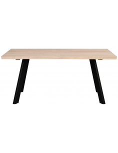 rowico home spisebord i moderne design af egetræ plankebord 2