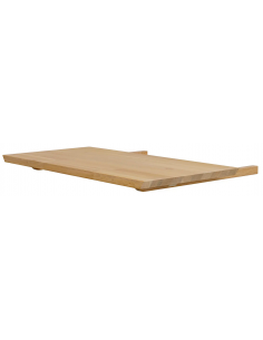 rowico home spisebord i moderne design af egetræ plankebord tillægsplade