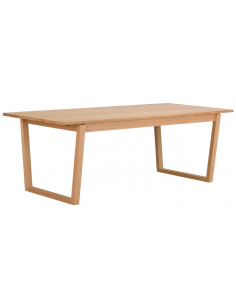 rowico home spisebord i moderne design af egetræ eg