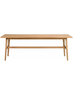 rowico home spisebord i moderne design af egetræ eg