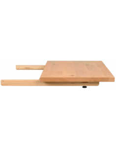 rowico home spisebord i moderne design af egetræ plankebord tillægsplade 2