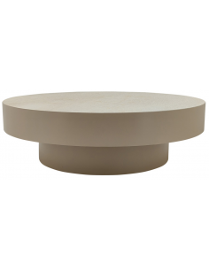 rundt sofabord marmor beige 2