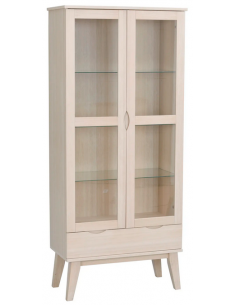 rowico home vitrine vitrineskab egetræ moderne eg 2