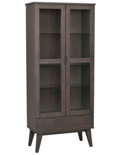 rowico home vitrine vitrineskab egetræ moderne eg 2