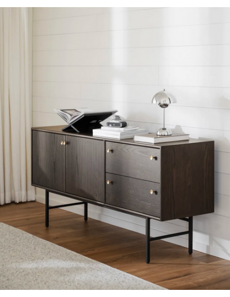 rowico home skænk sideboard egetræ moderne eg