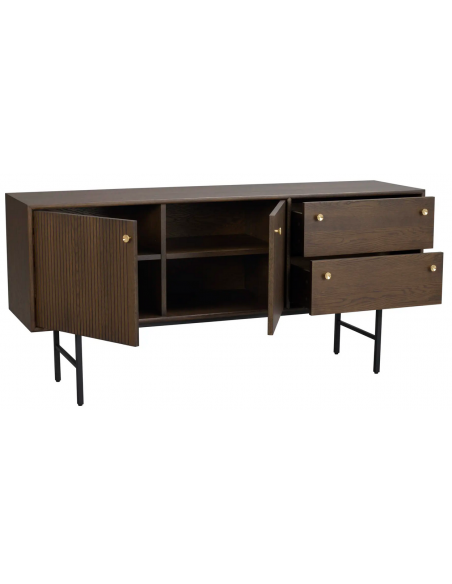 rowico home skænk sideboard egetræ moderne eg