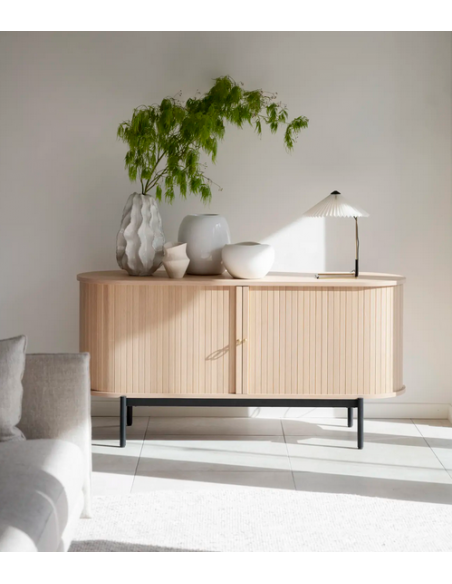 rowico home skænk sideboard egetræ moderne eg